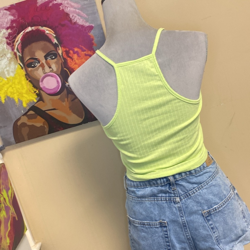 3/$50 | SHEIN Ribbed Racerback Cropped Cami Top - Picture 10 of 12